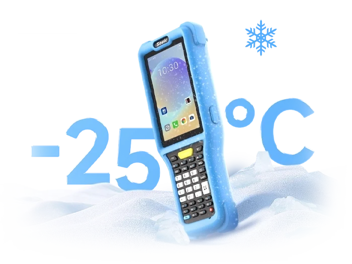 SEUIC AUTOID Q7-Cold rugged handheld for cold-chain scanning
