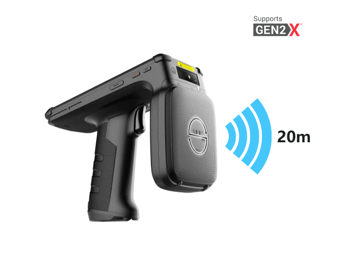 SEUIC AUTOID UTouch 2-20 pistol-grip handheld RFID reader for inventory work