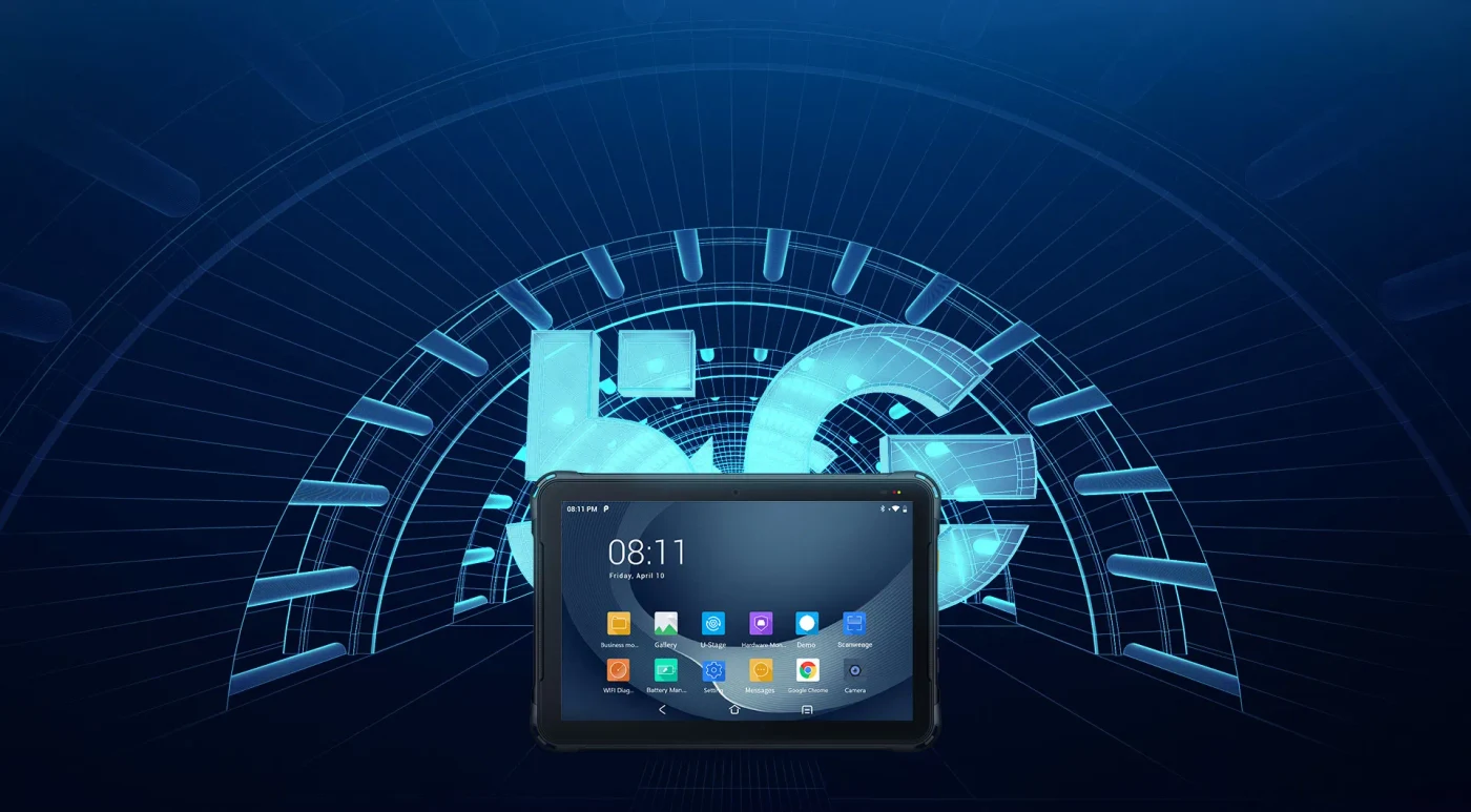 UROVO P8100P Series rugged Android tablet for industrial workflows